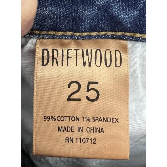 Driftwood Jeans Sz 25 Free People Gizelle Southwest Embroidered Boho Women Aztec - Picture 9 of 9